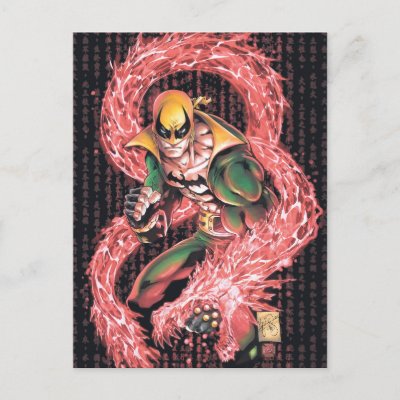 Iron Fist Chi Dragon Postcard