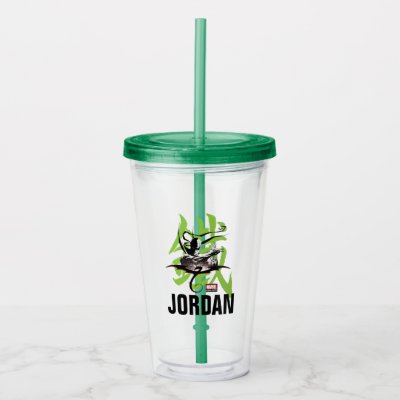 Iron Fist Chinese Name Graphic Acrylic Tumbler