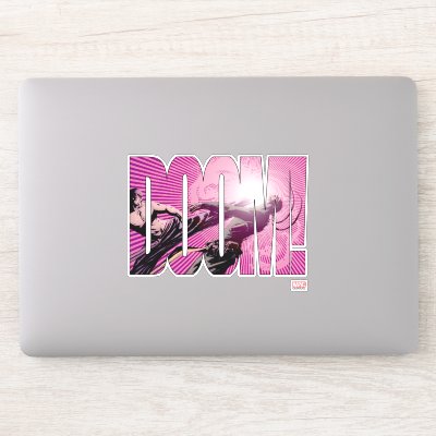 Iron Fist Doom Sticker