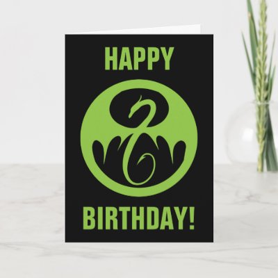 Iron Fist Logo - Green Card