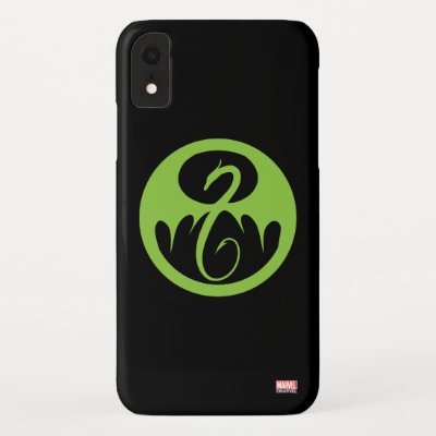Iron Fist Logo - Green iPhone XR Case
