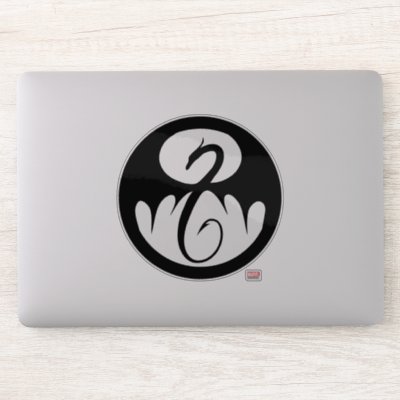 Iron Fist Logo Sticker