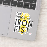 Iron Fist Name Graphic Sticker