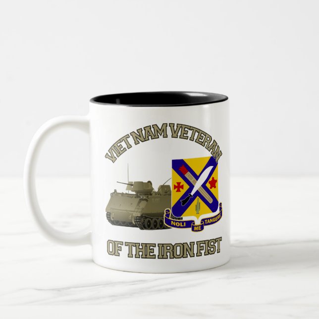 Iron Fist - Vietnam Two-Tone Coffee Mug (Left)