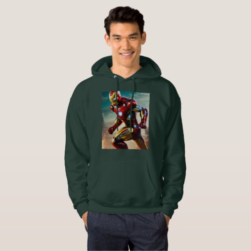 Iron Guardian Defenders of the Cityscape Hoodie