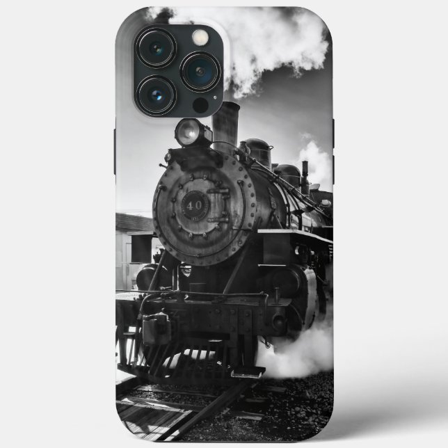 Iron Horse - Antique Steam Train Case-Mate iPhone  Case (Back)