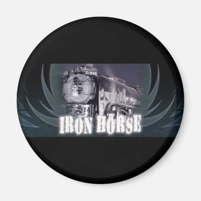 Iron Horse Logo Magnet (Front)