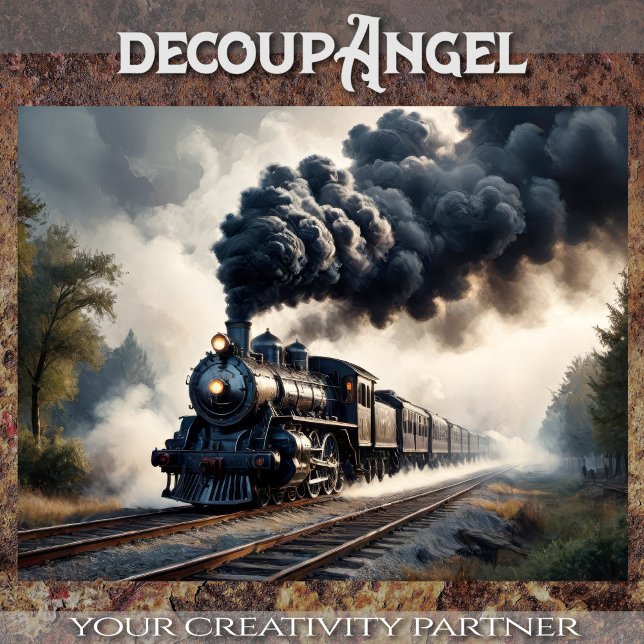 Iron Horse Majesty - Decoupage _ Tissue Paper (Creator Uploaded)