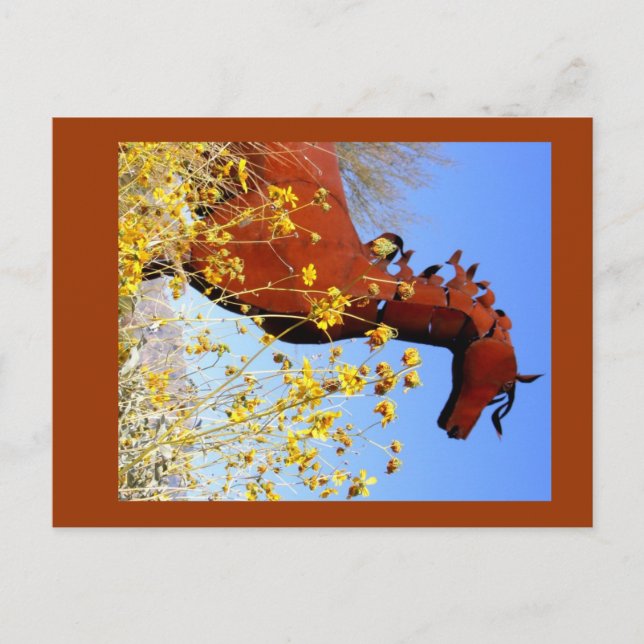 "Iron Horse" Postcard (Front)