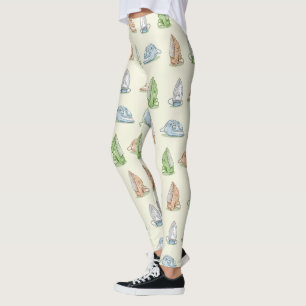 Iron Ironing Laundry patten Leggings