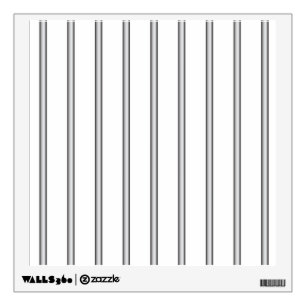 Iron Jail Bars Wall Decal
