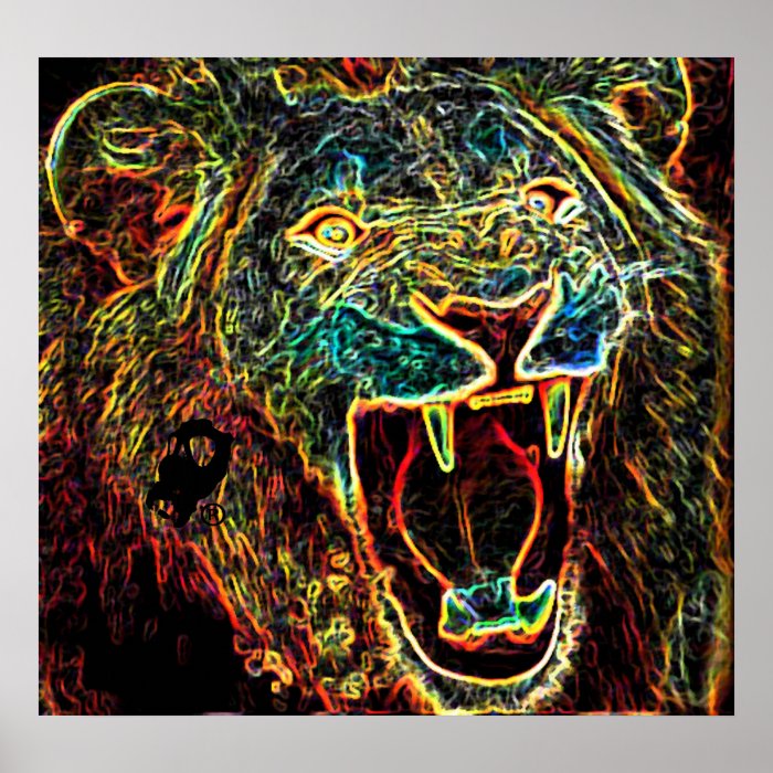 Iron Lion Zion Print