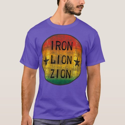 iron lion zionTShirt T_Shirt