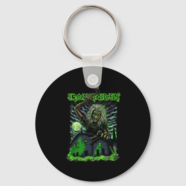 Iron Maiden - Eddie Halloween  Keychain (Front)