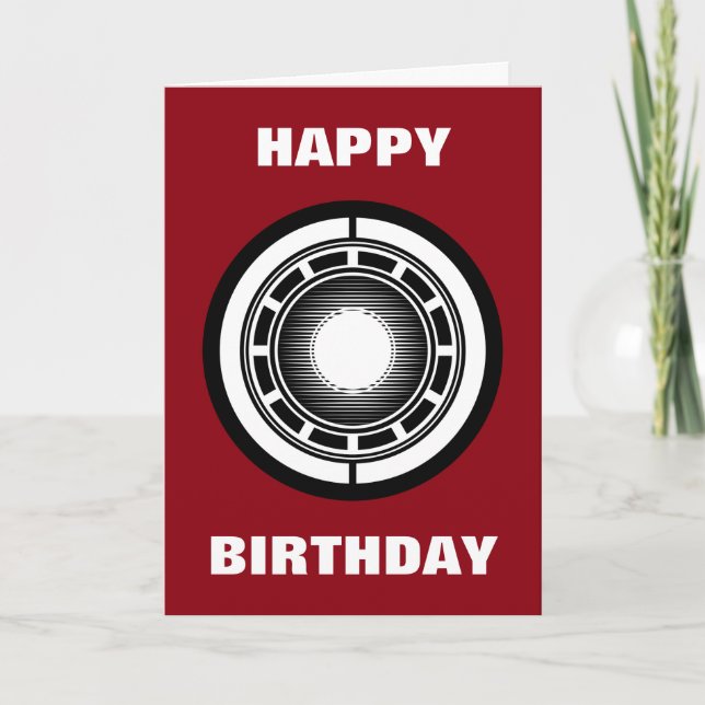Iron Man Arc Icon Card (Front)