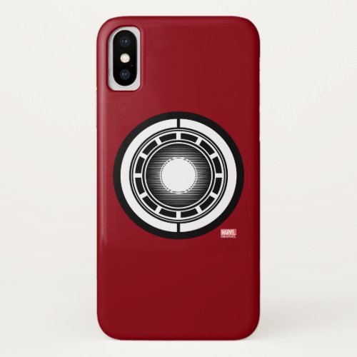 Iron Man Arc Icon iPhone X Case