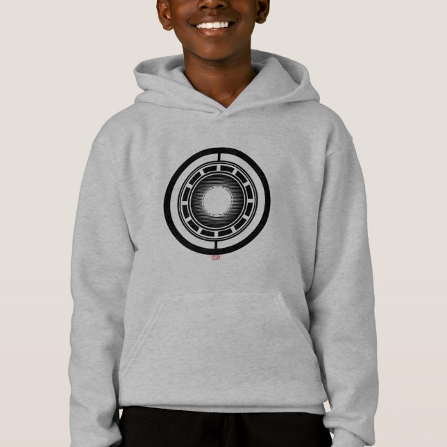 Iron Man Arc Icon Hoodie (Front)