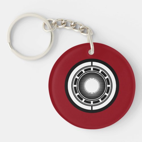 Iron Man Arc Icon Keychain