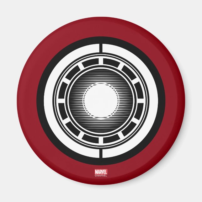 Iron Man Arc Icon Magnet (Front)