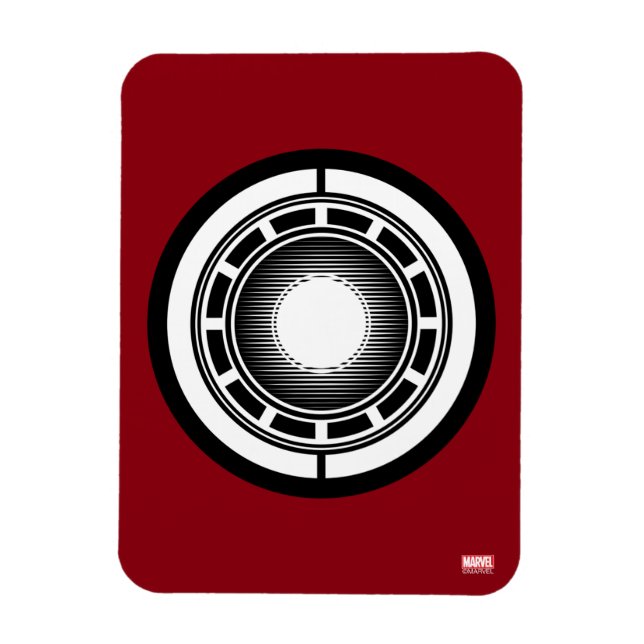 Iron Man Arc Icon Magnet (Vertical)