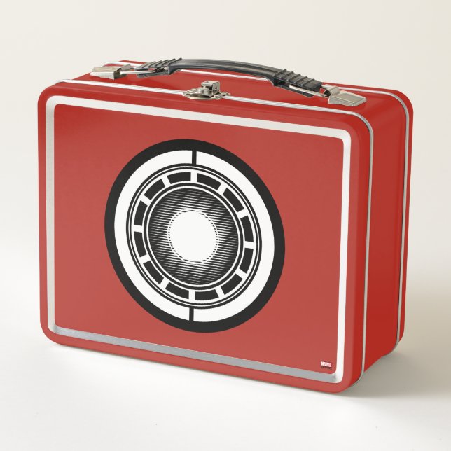Iron Man Arc Icon Metal Lunch Box (Front)
