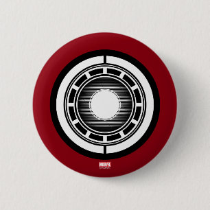 Iron Man Arc Icon Pinback Button