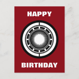 Iron Man Arc Icon Postcard