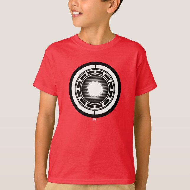 Iron Man Arc Icon T-Shirt (Front)