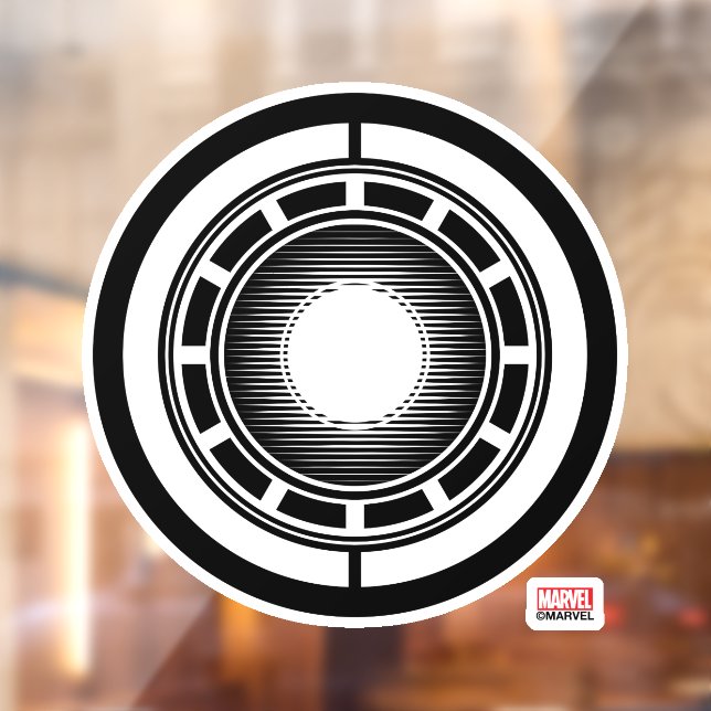 Iron Man Arc Icon Window Cling (Sheet 2)