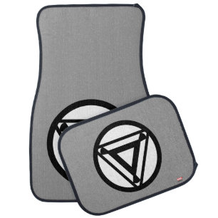 Iron Man Arc Reactor Icon Car Mat