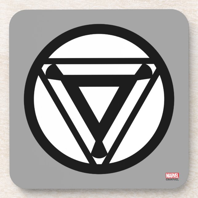 Iron Man Arc Reactor Icon Coaster (Front)