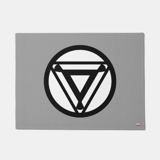 Iron Man Arc Reactor Icon Doormat (Front)