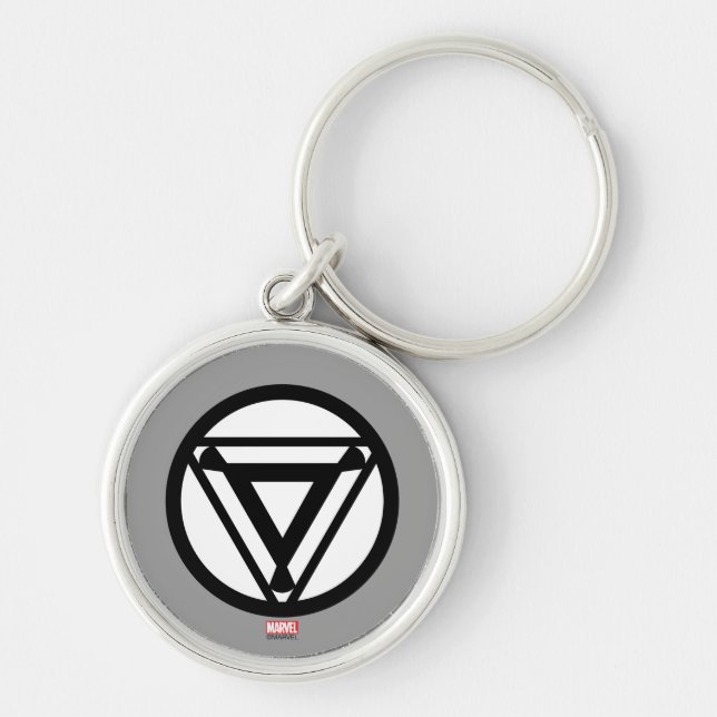 Iron Man Arc Reactor Icon Keychain (Front)