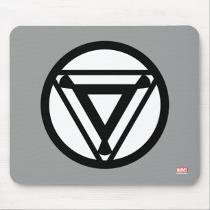 Iron Man Arc Reactor Icon Mouse Pad