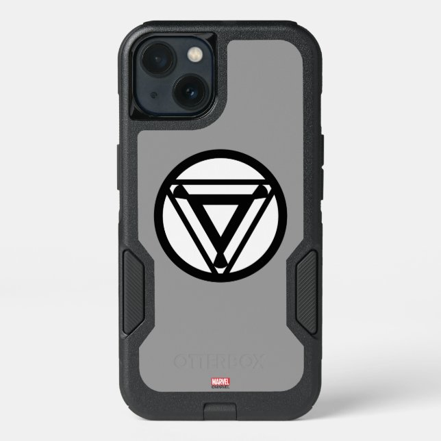 Iron Man Arc Reactor Icon Otterbox iPhone Case (Back)
