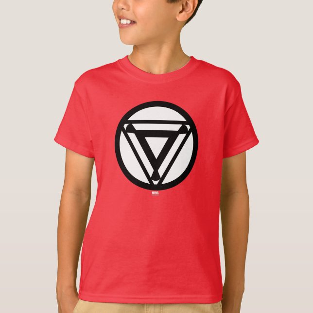 Iron Man Arc Reactor Icon T-Shirt (Front)
