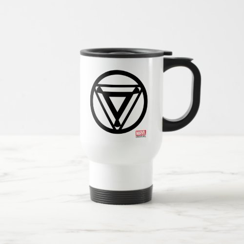 Iron Man Arc Reactor Icon Travel Mug