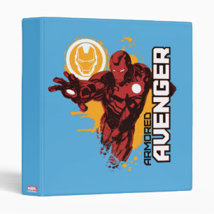 Iron Man Armored Avenger Graphic Binder