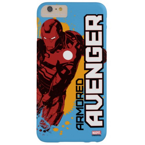 Iron Man Armored Avenger Graphic Barely There iPhone 6 Plus Case