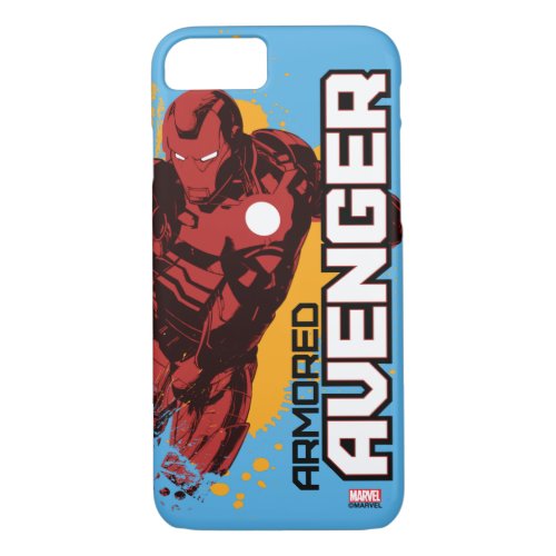 Iron Man Armored Avenger Graphic iPhone 87 Case