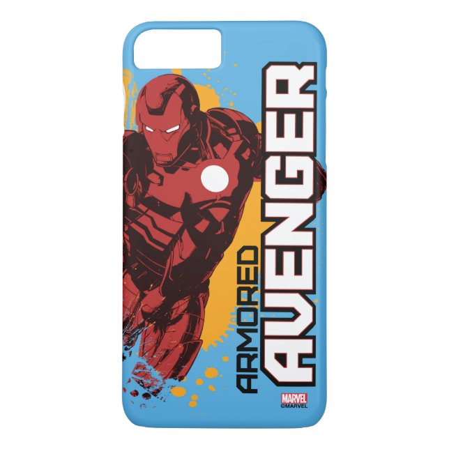 Iron Man Armored Avenger Graphic Case-Mate iPhone Case (Back)