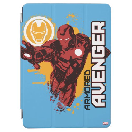 Iron Man Armored Avenger Graphic iPad Air Cover