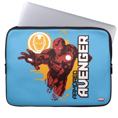 Iron Man Armored Avenger Graphic Laptop Sleeve