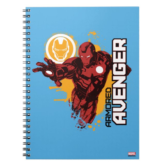 Iron Man Armored Avenger Graphic Notebook (Front)
