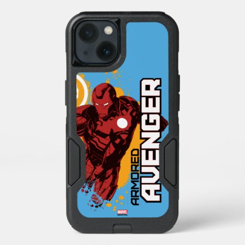 Iron Man Armored Avenger Graphic iPhone 13 Case