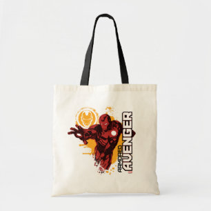 Iron Man Armored Avenger Graphic Tote Bag