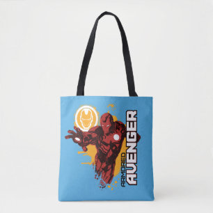 Iron Man Armored Avenger Graphic Tote Bag