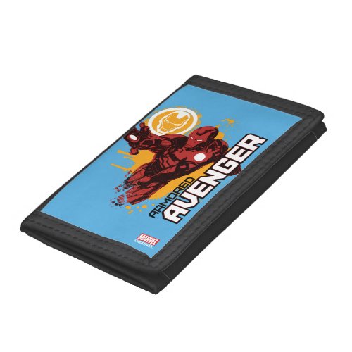 Iron Man Armored Avenger Graphic Tri_fold Wallet