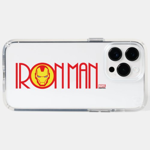 Iron Man Art Deco Name Speck iPhone 14 Pro Max Case