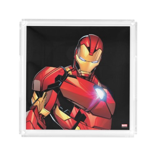 Iron Man Assemble Acrylic Tray